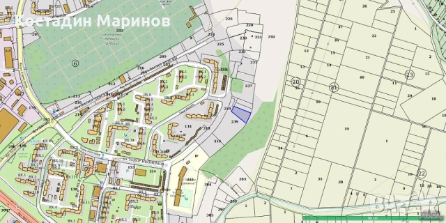 Продава ПАРЦЕЛ 2050 кв.м. за средно строителство, Русе, Чародейка - Юг, снимка 10 - Парцели - 54628348