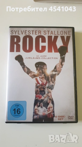 Rocky 40 Jahre Jubiläums-Collection – 6 DVD (Rocky 1–5 + Balboa) | Пълна колекция „Роки“ – ново, снимка 3 - Екшън - 54429708