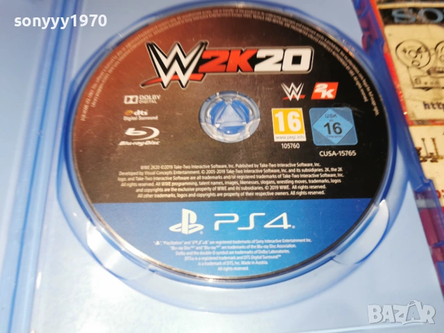 SONY PS4 W2K20 GAME 2604262001L1, снимка 6 - Игри за PlayStation - 54322152