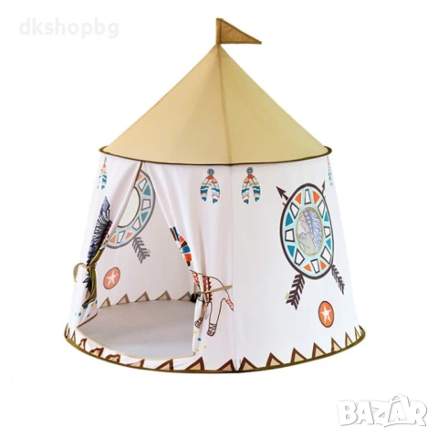  4754 Индианска палатка за игра "Дивият Запад", снимка 6 - Други - 54527803