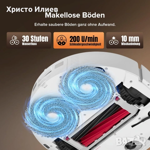 Прахосмукачка робот Roborock QRevo Master със станция, снимка 7 - Прахосмукачки - 55242814