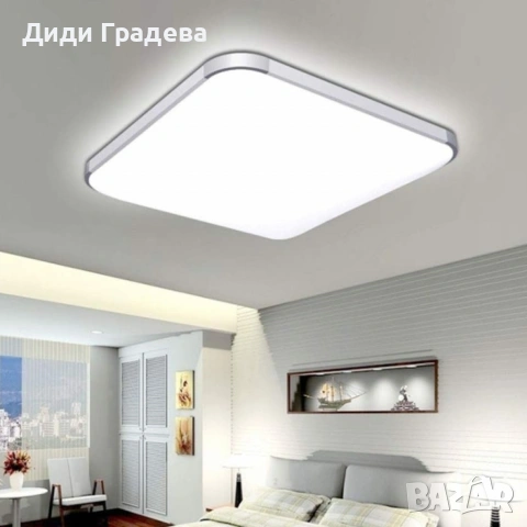 LED таванна лампа 60W – мощно осветление с модерен дизайн