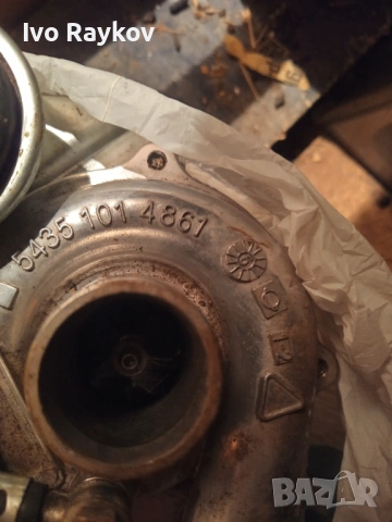 Турбина за Ford Fiesta V 1.4 TDCI , Citroen Peugeot Ford 54351014861, снимка 9 - Части - 49843070