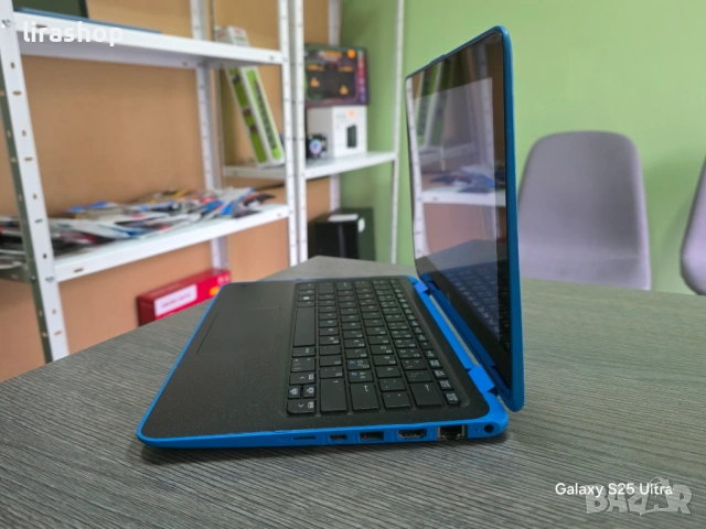 Лаптоп / таблет 11.6" HP ProBook x360 11 G3 EE Blue | 4 ядрен Silver N5000 / 8GB DDR4/ 128GB SSD, снимка 3 - Лаптопи за работа - 54205405