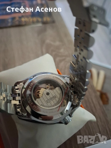Нов Seiko автоматичен- механичен часовник, снимка 2 - Мъжки - 54543145