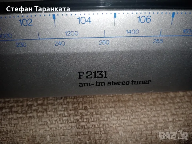 Радио тунер Philips , снимка 3 - Ресийвъри, усилватели, смесителни пултове - 55598672
