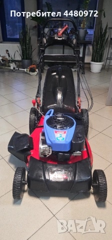 Самоходна бензинова косачка MTD 53см Briggs & Stratton 850 със стартер , снимка 11 - Градинска техника - 54461619