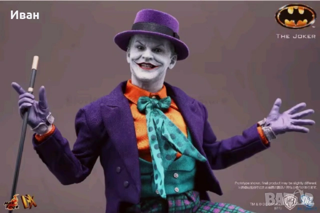 Hot Toys The Joker from Batman movie 1989 / Жокерът от филма Батман от 1989, снимка 3 - Колекции - 54093937