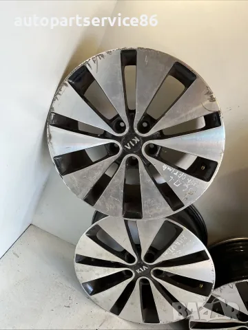 Комплект алуминиеви джанти 7.5x18 инча за Kia Optima (2012) OEM 529102T510, снимка 2 - Части - 55642240