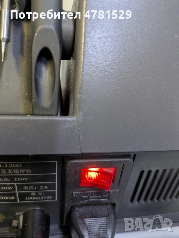 Станция за запояване Jabe ud-1200, снимка 14 - Други инструменти - 54017754