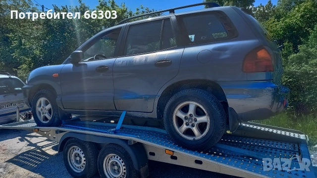 врати за Hyundai Santa Fe 1 2002г., снимка 11 - Части - 54344616