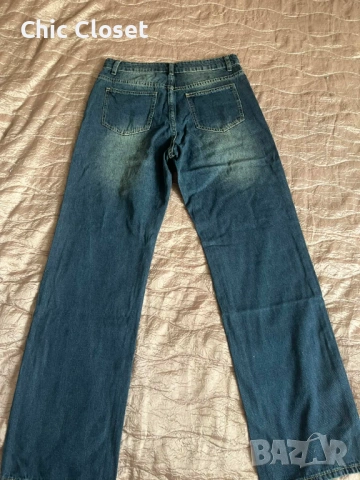 Дънки Shein + подарък потник, снимка 3 - Дънки - 54238544