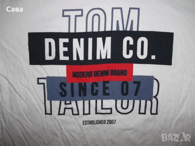 Тениски TOM TAILOR, JACK&JONES  мъжки,Л-ХЛ, снимка 4 - Тениски - 55052442