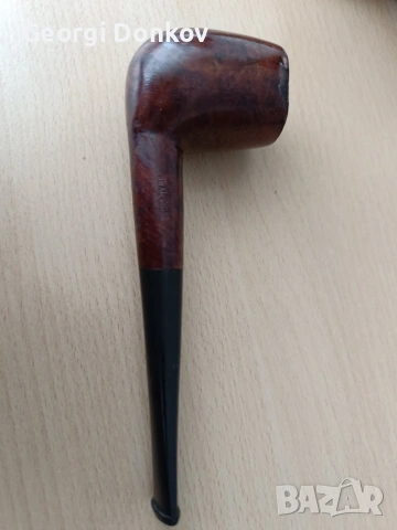 Класическа дървена лула от естествен бриар (Real Briar) – в отлично състояние , снимка 4 - Антикварни и старинни предмети - 54719201