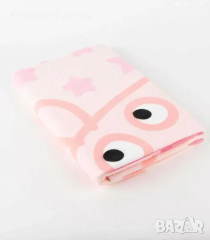 Детска хавлия peppa pig 70×140 см, снимка 4 - Хавлиени кърпи - 55299097