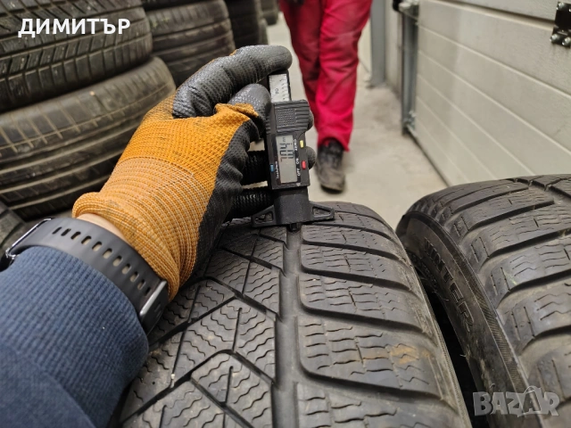 2бр.зимни гуми PIRELLI 245 45 18 DOT21 цена за брой, снимка 3 - Гуми и джанти - 53976675