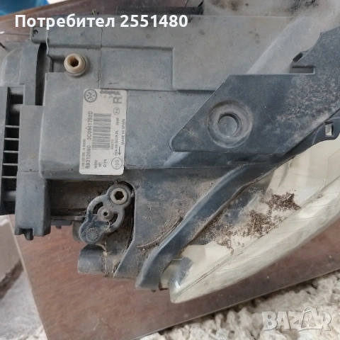 Десен фар Passat B6 Xenon + подложка, снимка 5 - Части - 54660192