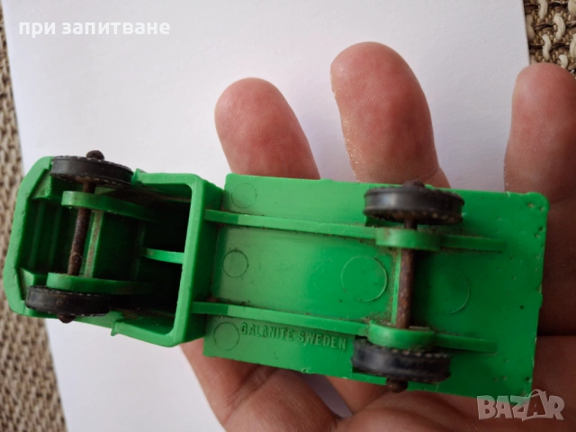 Scania камионче, винил, 10,5 см., Galanite Sweden, снимка 6 - Колекции - 50930351
