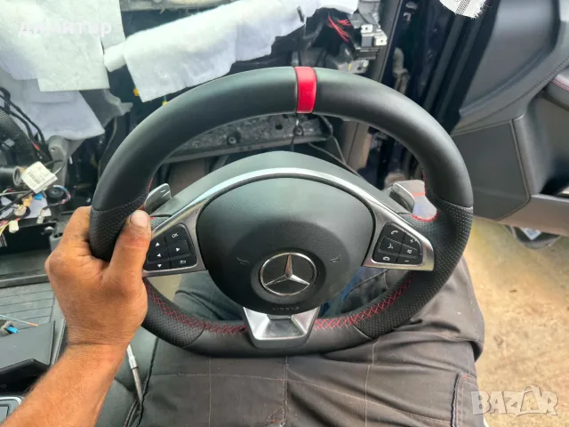 amg волан ercedes gle w166 cls gl ml clc cls c292 спортен амг волан , снимка 4 - Части - 55355070