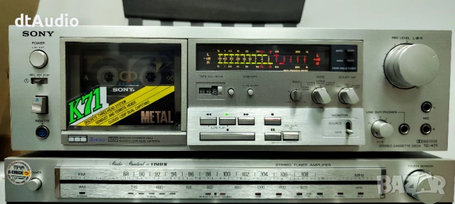 Триглав касетен дек, Sony TC-K71, снимка 6 - Декове - 54915826