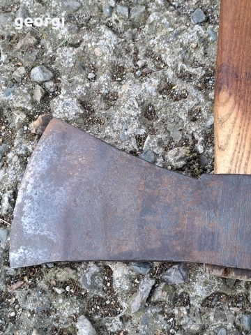 стара брадва, снимка 5 - Градински инструменти - 54346719
