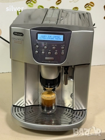 Кафемашина кафе автомат delonghi PRONTO с гаранция, снимка 8 - Кафемашини - 54724241