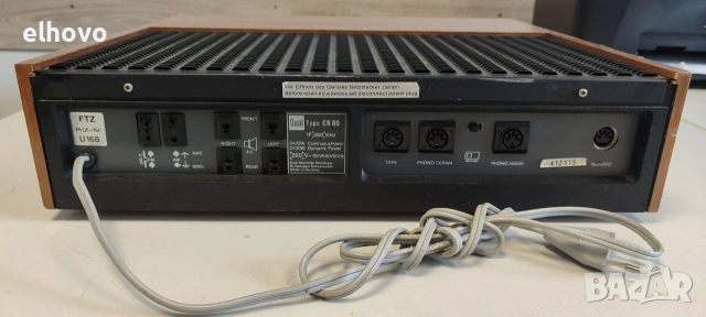 Ресивър Dual CR60, снимка 8 - Ресийвъри, усилватели, смесителни пултове - 55174512