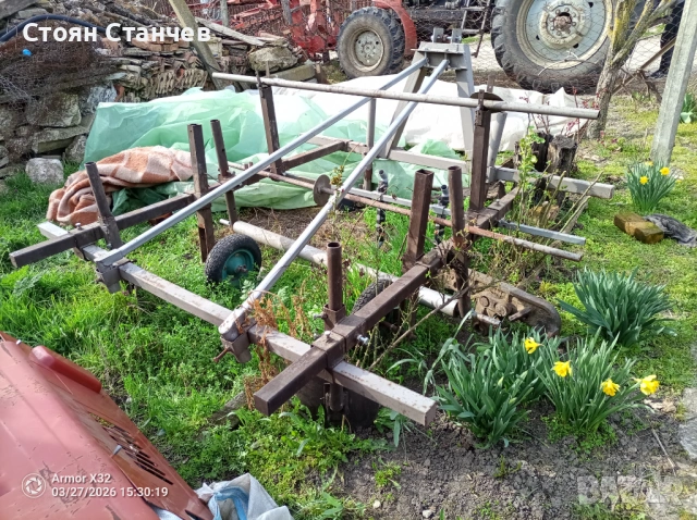 Продавам трактор Владимировец с регистрация с инвентар , снимка 5 - Селскостопанска техника - 54004333