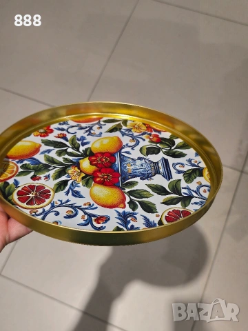 метални подноси табли , снимка 2 - Аксесоари за кухня - 54451531