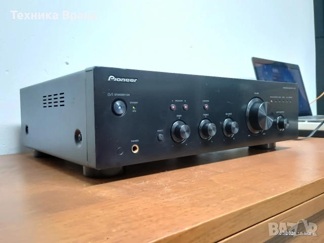 Pioneer A-10-K. Интегриран стерео усилвател с чудесен звук. Изпращам видео. , снимка 3 - Ресийвъри, усилватели, смесителни пултове - 54560889