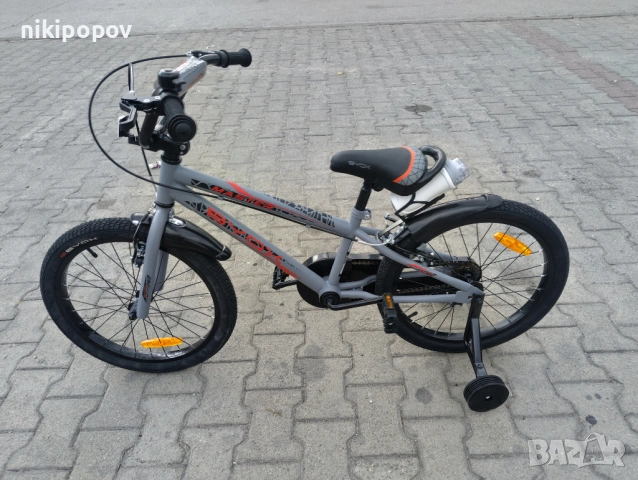 X Детски велосипед 20" MASTER сив, снимка 8 - Велосипеди - 54398096