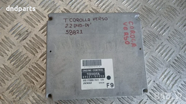 Компютър Toyota Corolla Verso 2.2D4D 2004 89661-0F090 175800-7612