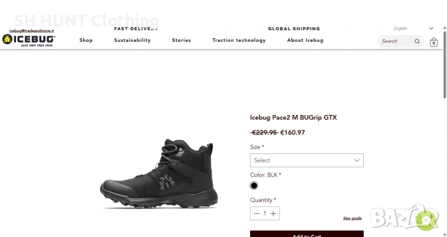 ICEBUG PACE 2 M BU GRIP GORE-TEX Boots размер EUR 48 зимни ватирани водонепромокаеми - 2731, снимка 2 - Мъжки боти - 54983064