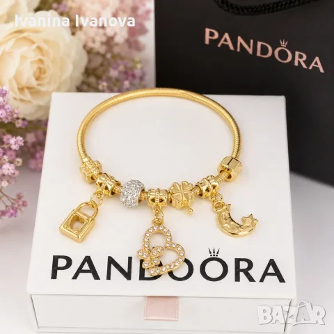 Дамски гривни тип Pandora – избери 3 за 30 €, третата подарък, снимка 10 - Гривни - 55622919