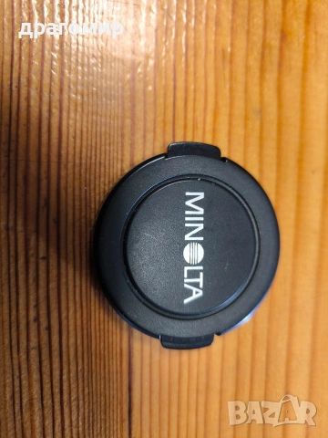 MINOLTA капачка за обектив 49 мм, снимка 3 - Обективи и филтри - 54121907