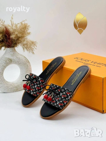 Louis Vuitton Нови Дамски Чехли Различни Цветове Луи Витон , снимка 6 - Чехли - 55093993