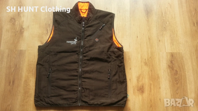 SWEDTEAM THO FACE Signal Vest размер XL / XXL за лов риболов двулицев елек - 2689