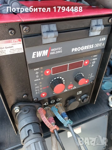 Професионална заваръчна машина EWM Phoenix 521 телоподаващо,Mig Mag,CO2,MMA,Tig, снимка 4 - Други машини и части - 54581769