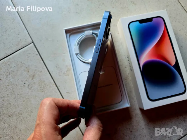 iPhone 14 128GB Blue – Чисто нов  , снимка 10 - Apple iPhone - 55630806
