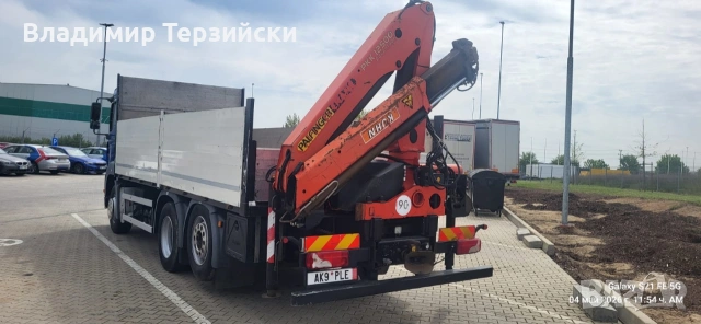 кранова уредба Palfinger 12500 + каросерия
