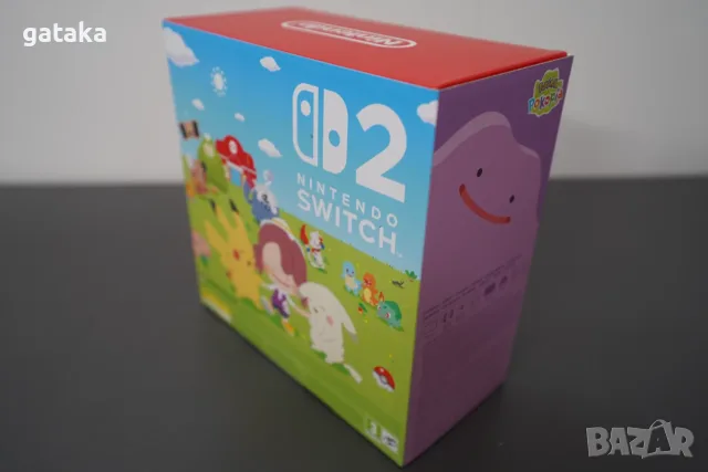 Nintendo Switch 2 с играта Pokémon Pokopia - нов и запечатан, снимка 3 - Nintendo конзоли - 55522530