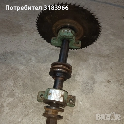 нова ос със диск за циркуляр заводска , снимка 9 - Други машини и части - 41935385