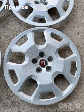 4 броя оригинални тасове за Fiat Doblo 16, снимка 2 - Аксесоари и консумативи - 54307242