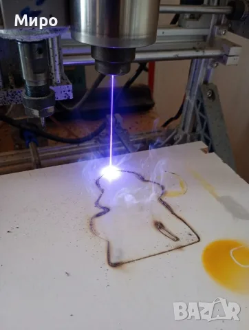 15W Лазерен диоде CNC лазерен гравьор ЦПУ КЦУ