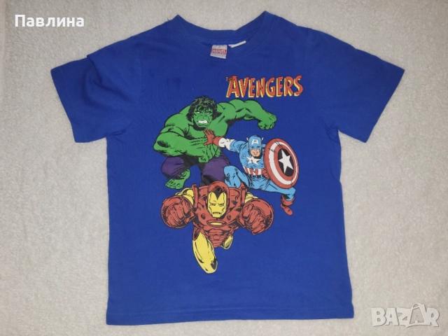 Детски Суитшърт и Тениска Avengers - 5/6г, снимка 5 - Детски комплекти - 55123867