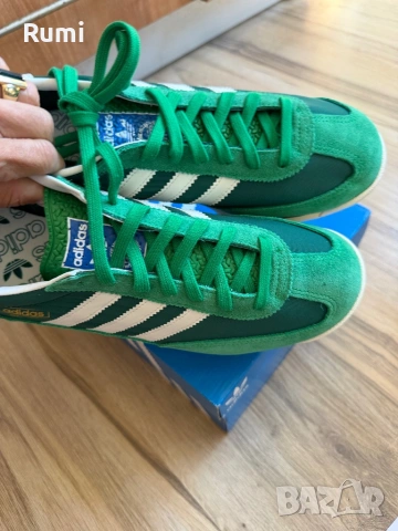 Оригинални зелени маратонки Adidas SL72 Originals! 39,44 н, снимка 10 - Маратонки - 54724210