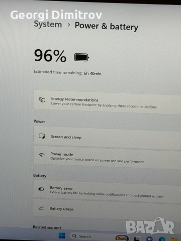Dell XPS 9560 i7/16RAM/512GB NVMe SSD/GTX 1050/Full HD, снимка 7 - Лаптопи за работа - 54982555