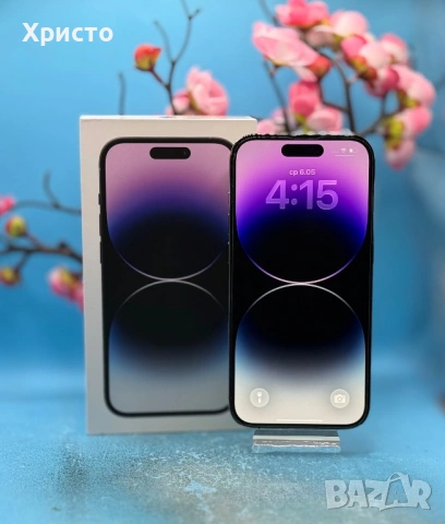 Apple iPhone 14 Pro, 128GB, 6GB RAM, 5G, Deep Purple  , снимка 8 - Apple iPhone - 54444427