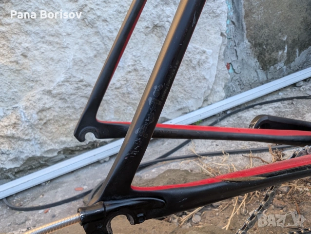 Фреймсет Cannondale SuperSix Hi-Mod + Монтаж Shimano 9100, снимка 7 - Велосипеди - 55245009