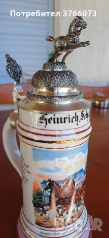 Немски халби за бира, снимка 9 - Антикварни и старинни предмети - 54320821